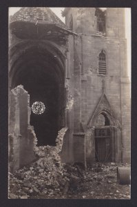 GERMANY Vintage postcard Senheim Church WWI