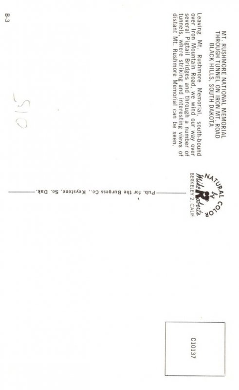 South Dakota  Mt. Rushmore