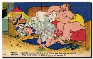 Humor - Illustration - Console you Zoseph - Old Postcard