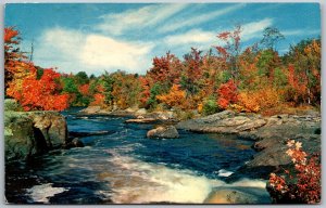 Barry's Bay Ontario Canada 1950s Postcard Combermere Lodge