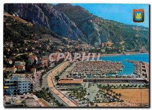 Postcard Moderne Menton Garavan and New Fort