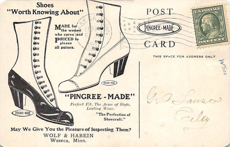 The Girl of the Pingree Phoe Shoes worth knowing about Waseca, Minnesota USA ...