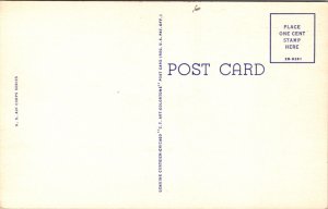 Linen Postcard Large Letter Keep 'Em Flying A.C.-3 Bomber