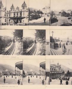 Lot 27 early stereo views all MONACO Casino Monte Carlo stereographic views 