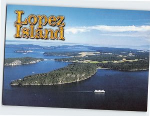 Postcard Lopez Island, Washington