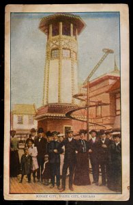 Vintage Postcard 1910 Midget City, White City, Chicago,, Illinois (IL)