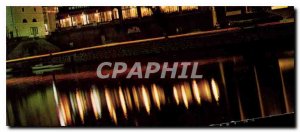 Postcard Modern Agde herald the Cathedral night view