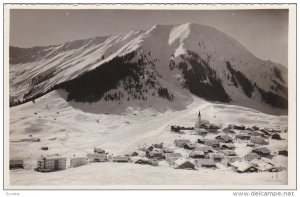 RP, Panorama, Snow Scene, BERWANG 1336m, Tirol, Austria, PU-1954