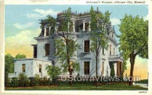 Governor's Mansion in Jefferson City, Missouri