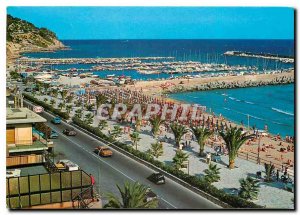 Postcard Modern Andora The Beach