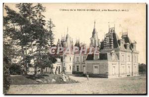 Old Postcard Chateau de la Roche D & # 39Ambille Pres Nouzilly