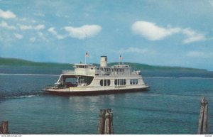 M.V. ADIRONDACK, Most Scenic Ferry Crossing in North America, 1964