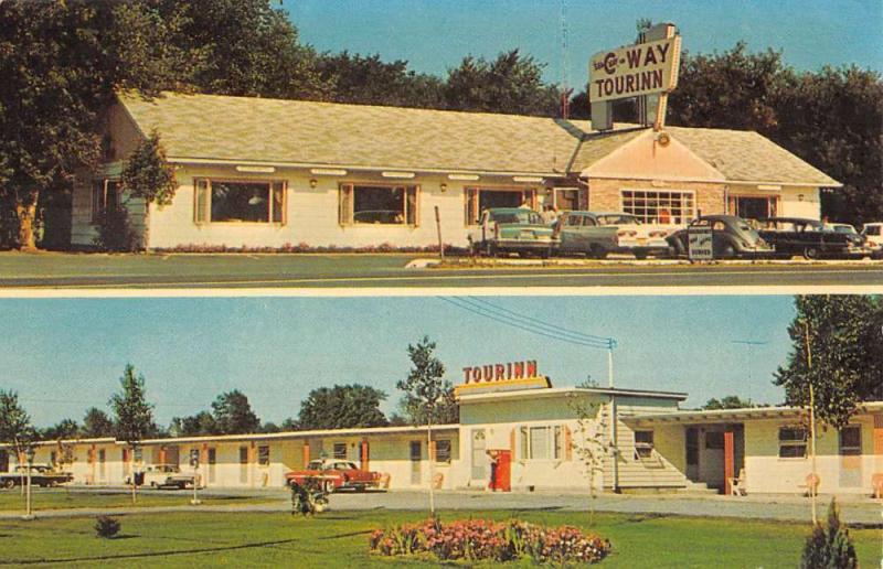 Clayton New York New C Way Tour Inn Multiview Vintage Postcard K98033