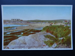 Ireland BUNDORAN BEACH & G. N. Hotel - Old Postcard by Valentine