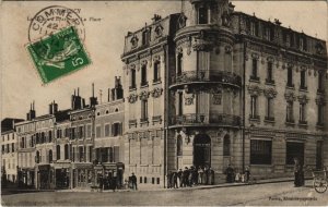 CPA COMMERCY - La caisse d'epargne la place (118573)