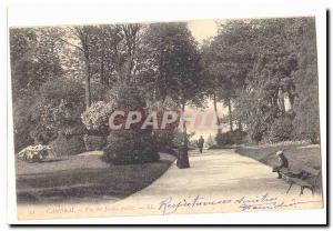 Cambrai Old Postcard View of the Public Garden