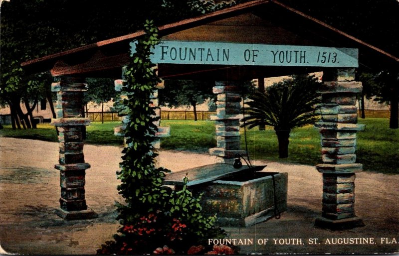 Florida St Augustine Fountain Of Youth