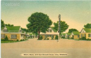 OK, Tulsa, Oklahoma, Whitt's Motel Route 66, MWM No. 12,354F