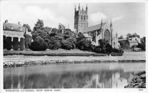 BR59081 worcester cathedral from front west   uk