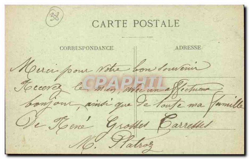 Les Avenieres Old Postcard High Street