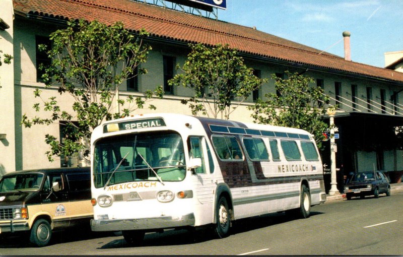 California San Diego Santa Fe Depot Mexicoach Bus #25