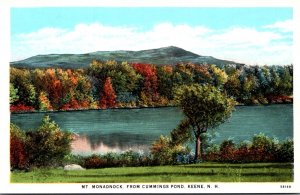 New Hampshire Keene Mt Monadnock From Cummings Pond Curteich