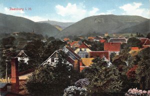 Germany Ilsenburg i Harz General view vintage postcard