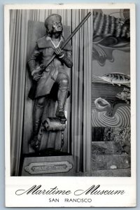 c1940's Maritime Museum San Francisco California CA RPPC Photo Vintage Postcard