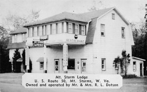 Mt. Storm Lodge - Mountain Storm, West Virginia WV  