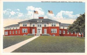 Chillicothe Ohio District Tubercular Hospital Antique Postcard K28327