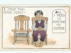 Divided-Back COMIC SCENE Great Postcard AA9769