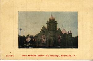 First Christian Church and Parsonage - Carbondale, Ill.