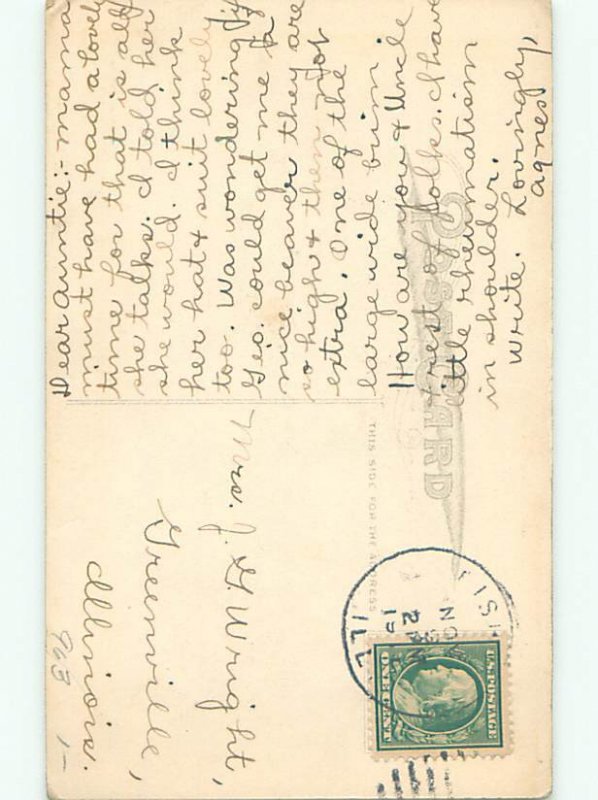 Divided-Back PRETTY WOMAN Risque Interest Postcard AA8378