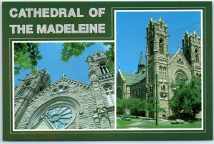 Postcard - Cathedral Of The Madeleine - Salt Lake City, Utah