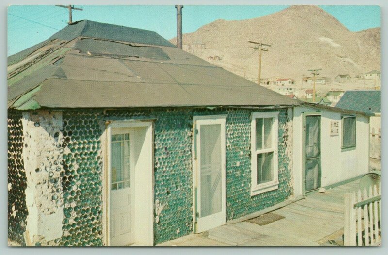 Tonopah Nevada~Beer Bottle House~Roadside US 95~Ellis Street~Screen Doors~1960 