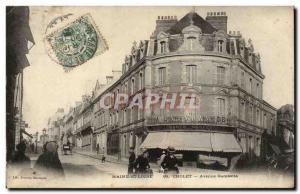 Old Postcard Cholet Avenue Gambetta Cafe La Pyramide