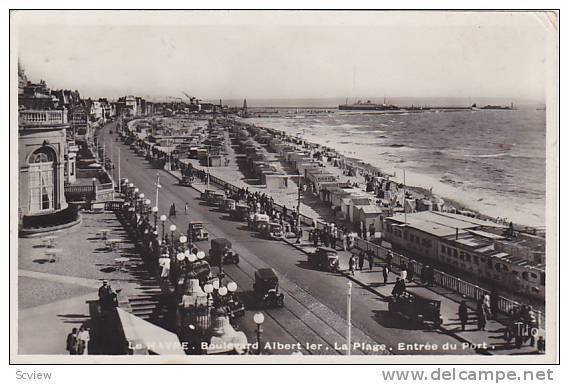 RP, Boulevard Albert Ler, La Plage, Entree Du Port, Le Havre (Seine Maritime)...