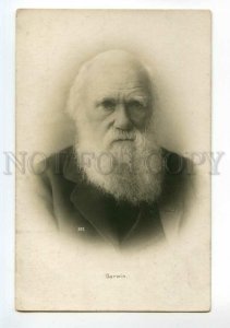 492274 Charles DARWIN English Scientist naturalist Vintage PHOTO postcard