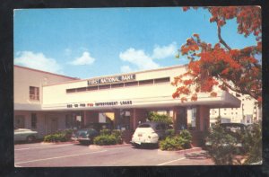 FORT LAUDERDALE FLORIDA FIRST NATIONAL BANK OLD CARS VINTAGE POSTCARD FT. FLA.