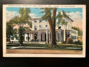 Vintage Postcard 1929 Presbyterian Home of the Synod Belvedere New Jersey