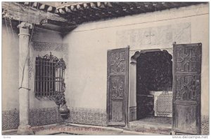 Patio De La Casa Del Greca, Toledo (Castilla La Mancha), Spain, 1900-1910s