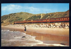 Southern Pacific Railroad/RR Postcard, Coast Daylight Between LA & SF, CA