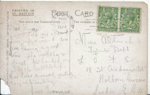 Genealogy Postcard - Aldrich - St Andrew St  Holborn Circus - London - Ref 4447A