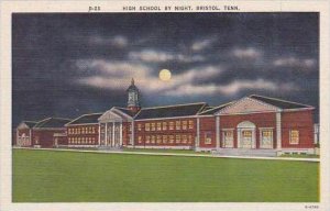 Tennessee Bristol High School By Night