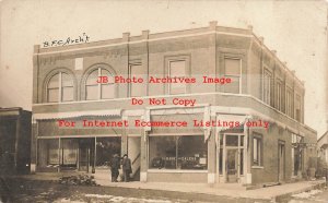 MO, Galena, Missouri, RPPC, Store, Bank & Post Office Building, Photo