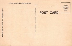 Postcard Baptist Memorial Hospital Memphis TN