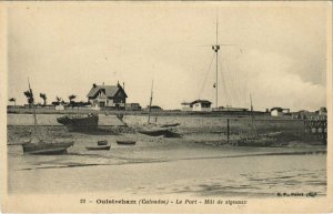 CPA OUISTREHAM - Le Port - Mat de signaux (140496)