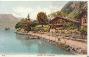 Switzerland Postcard - Iseltwald Am Brienzersee - Ref TZ1960