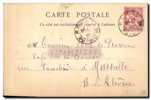 Old Postcard Tournoel the Ruins of Chateau