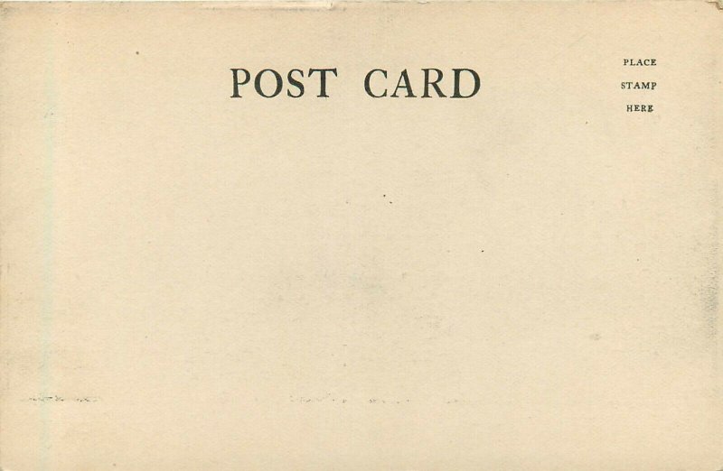 Undiv. Back Postcard; High School, Webster City IA Hamilton County Unposted 